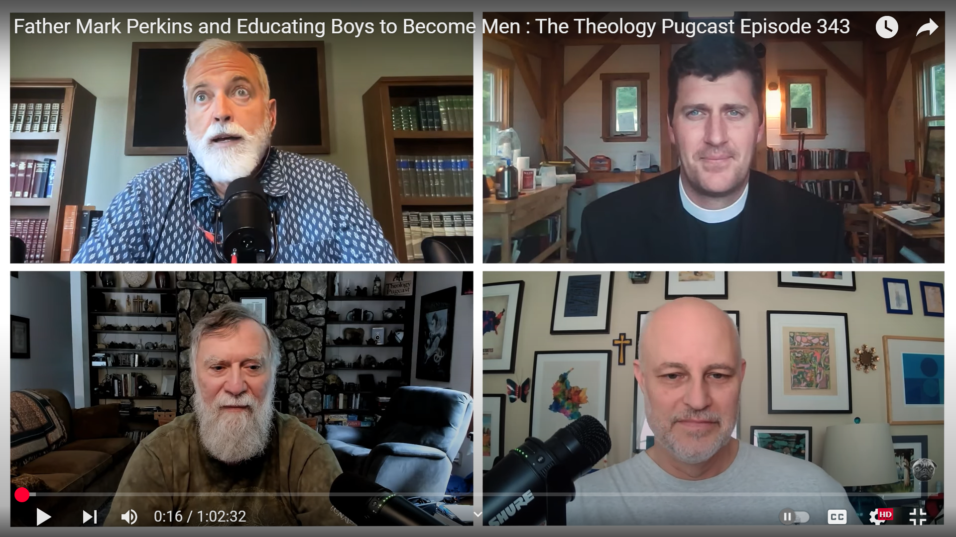 The Theology Pugcast & Educating Boys to Become Men